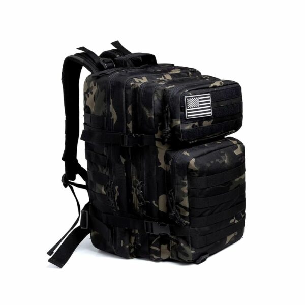 Sac à dos personnalisable camouflage noir