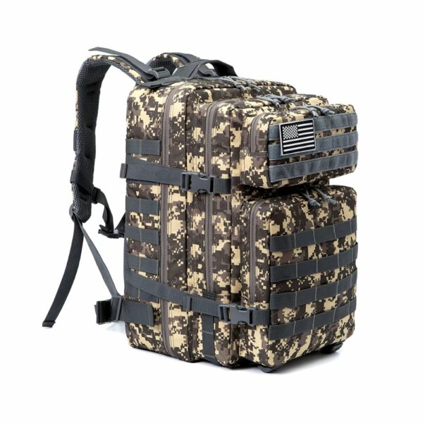 Sac à dos personnalisable camouflage pixel désert