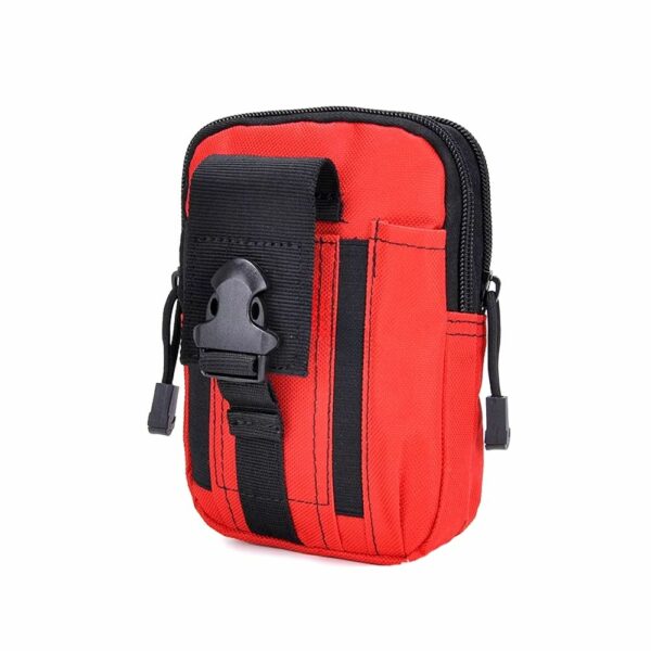 Porte téléphone MOLLE rouge