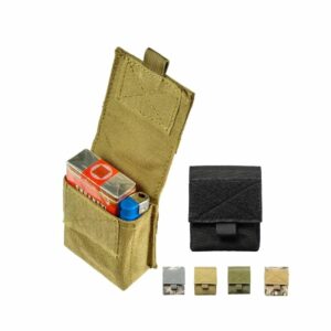 Pochette MOLLE tactique ouverte