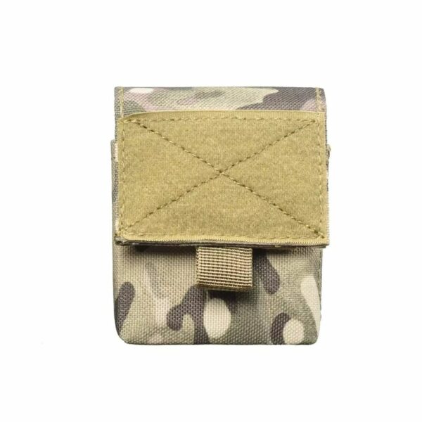 Pochette MOLLE verte camouflage